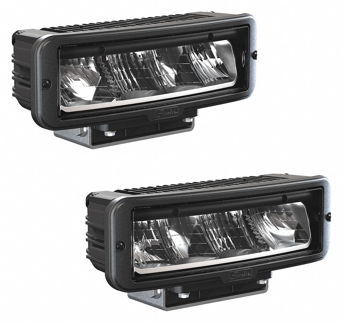 Headlight: Headlight, LED, Non-Heated, High Beam/Low Beam, Surface Mount, Pedestal