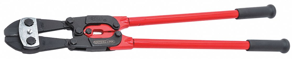 Bolt Cutter, Handle Material Steel, 18 in Overall Length, Center Cut ...