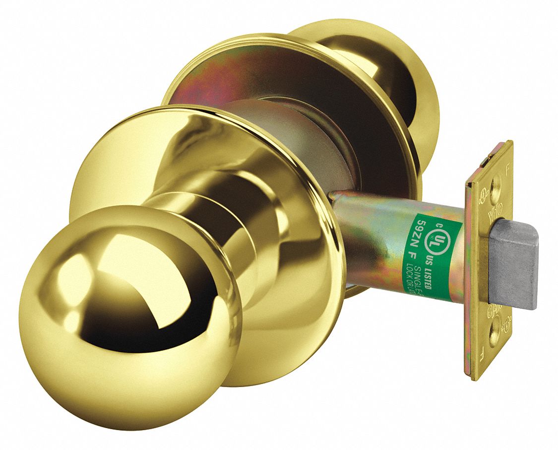 Yale Heavy Duty Passage 5400ck Series Knob Lockset Bright Brass