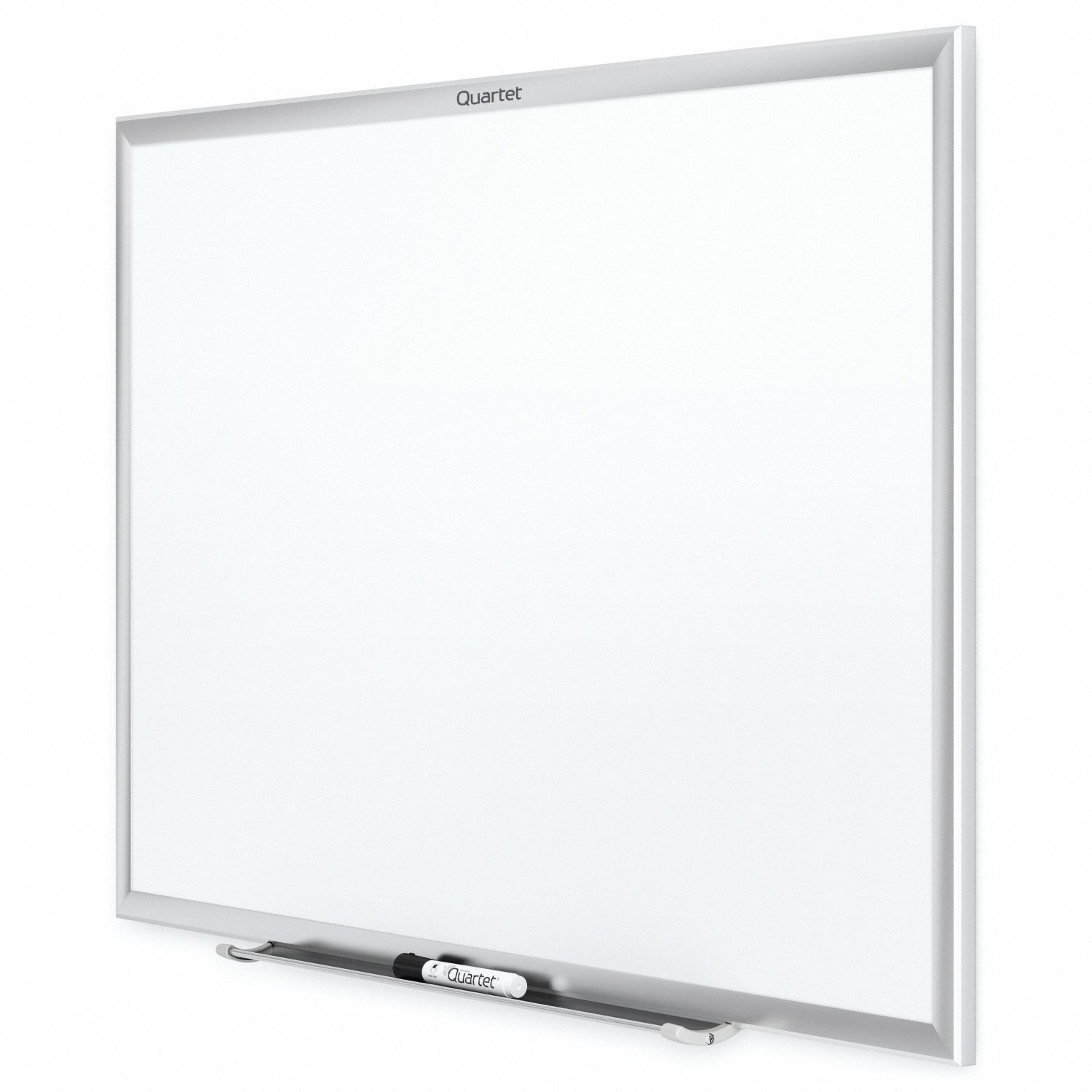 QUARTET Dry Erase Board Wall Mounted, 48 in Dry Erase Ht, 96 in Dry