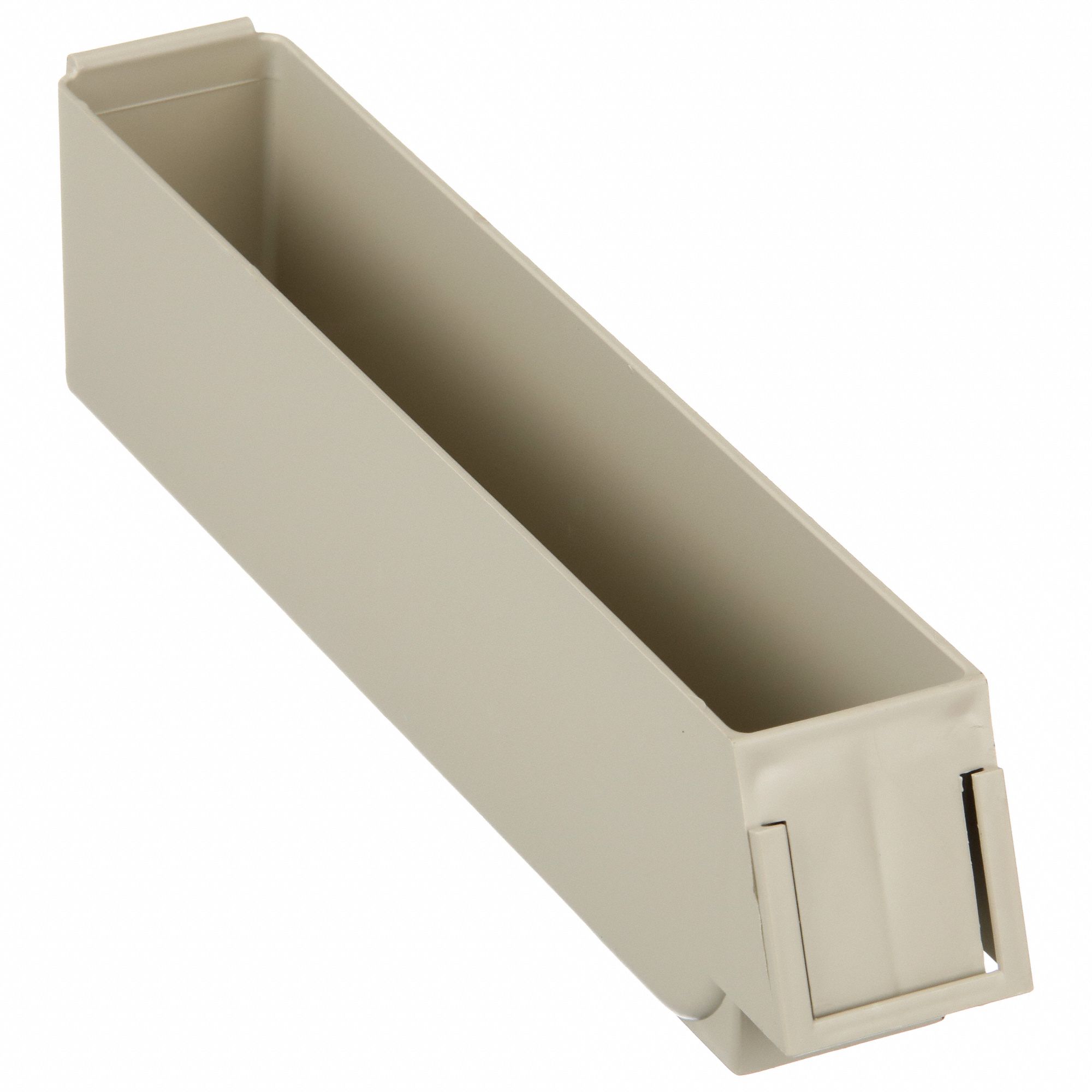Unit Dose Bin: 10 3/4 in Overall Lg, 2 in x 2 7/8 in, Beige, Dividers Not Included