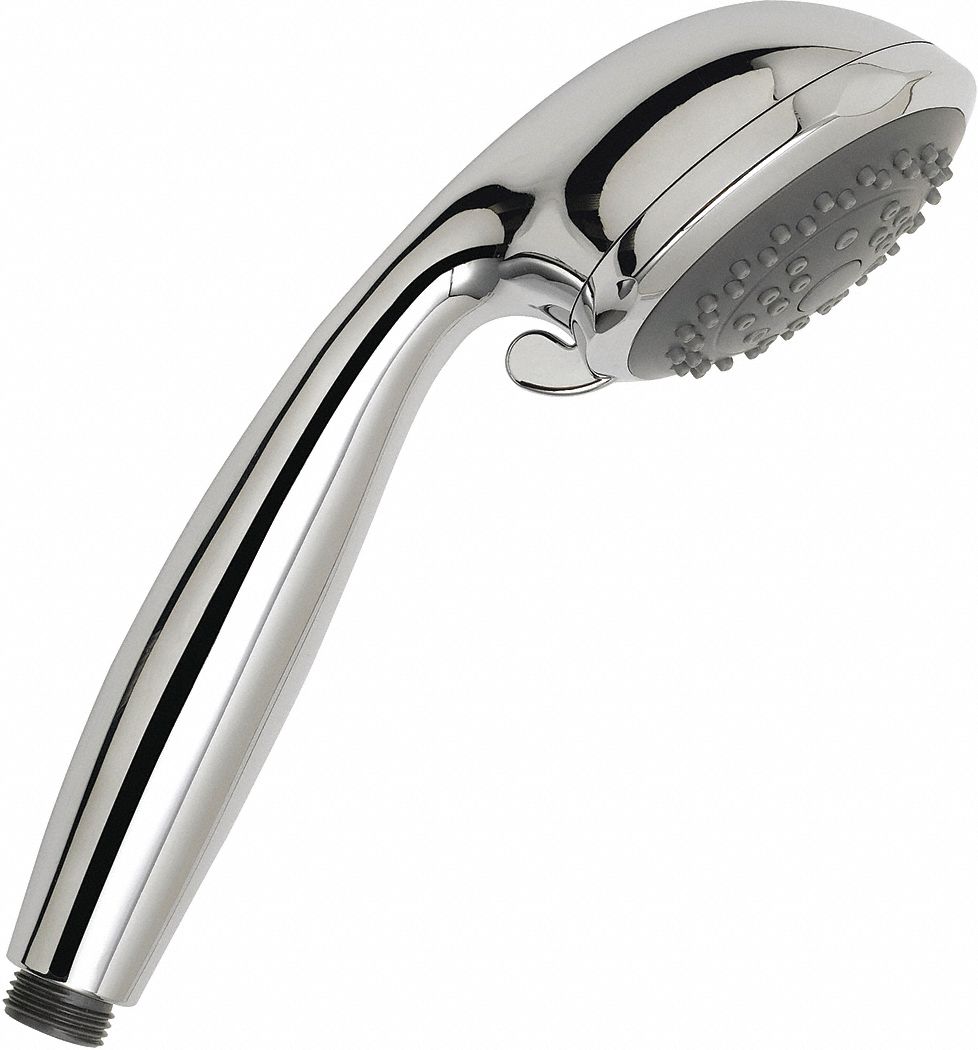 TRIDENT Shower Head Type Handheld - 48LX97|48LX97 - Grainger