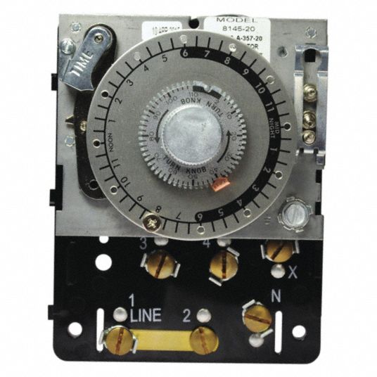 PARAGON Commercial Defrost Timer Control, 208/240V AC Voltage, 40 A