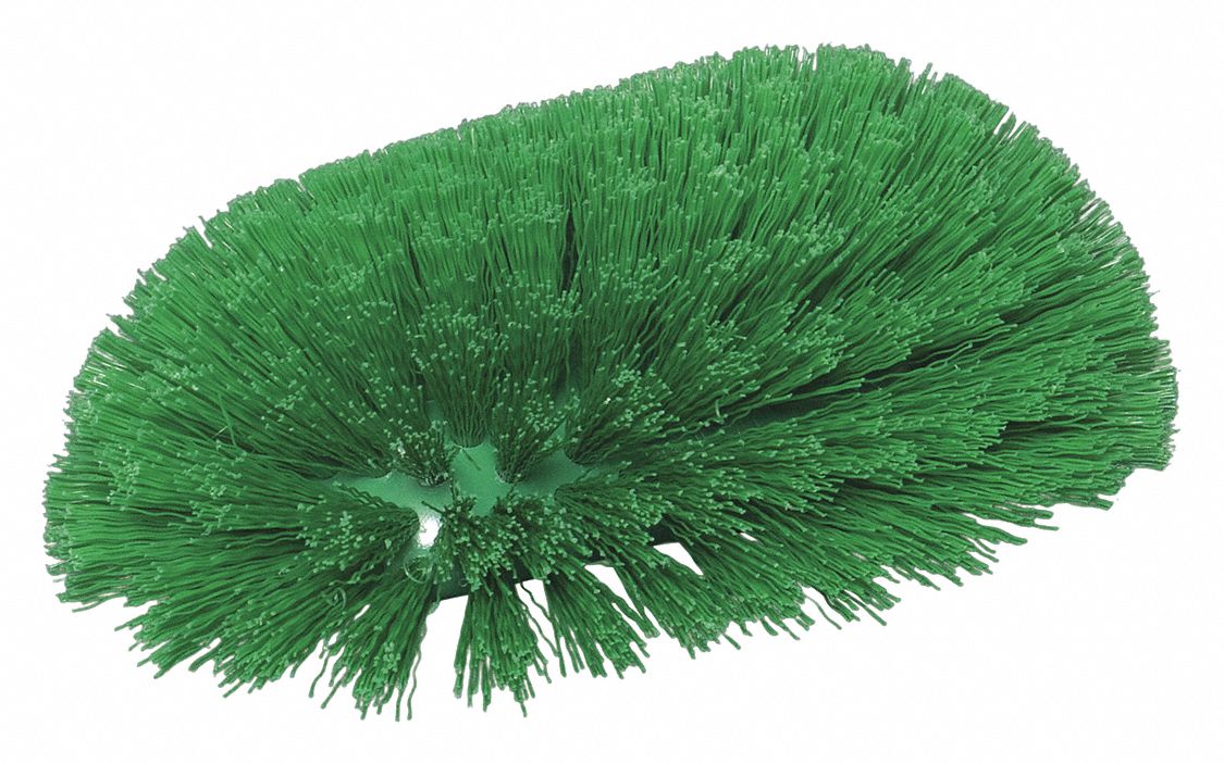 TANK BRUSH,8 1/8 IN L,GREEN
