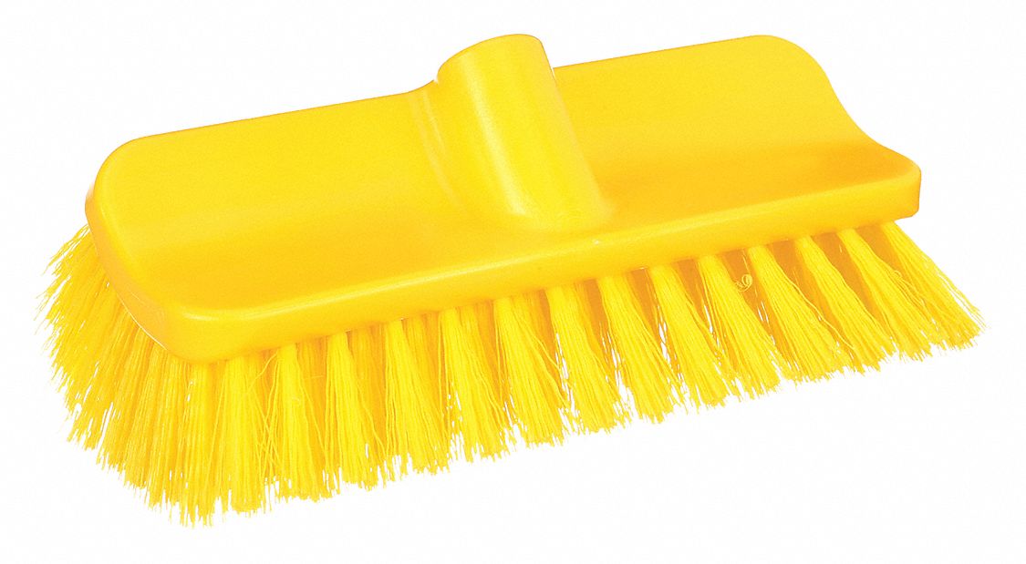 WALL BRUSH,10 3/8 IN L,YELLOW