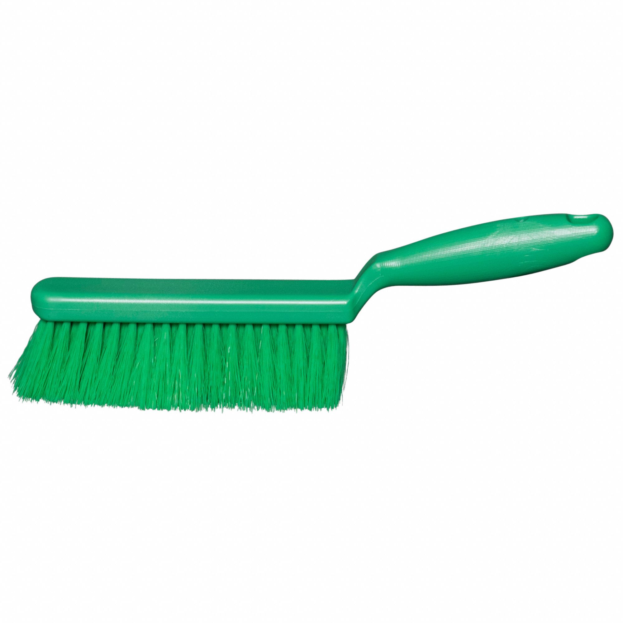 TOUGH GUY Bench Brush Soft, Polypropylene Bristle, 5 1/4 in Handle Lg