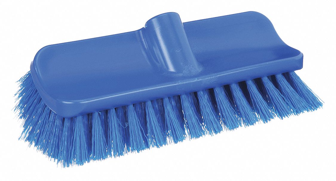 WALL BRUSH,10 3/8 IN L,BLUE