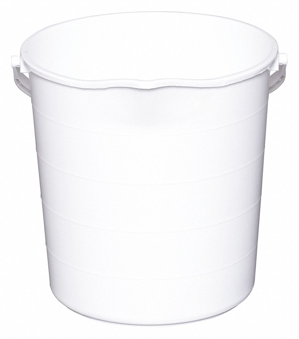 BUCKET,3 GAL,WHITE