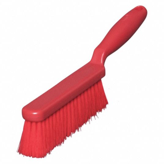 Scrub Brush: 6 Brush Length, 3 Brush Width, Polypropylene Bristles