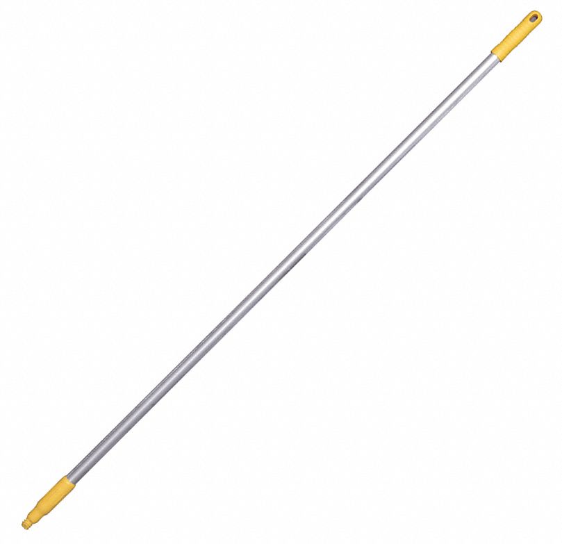 POIGNEE ALUMINIUM,57 PO,JAUNE