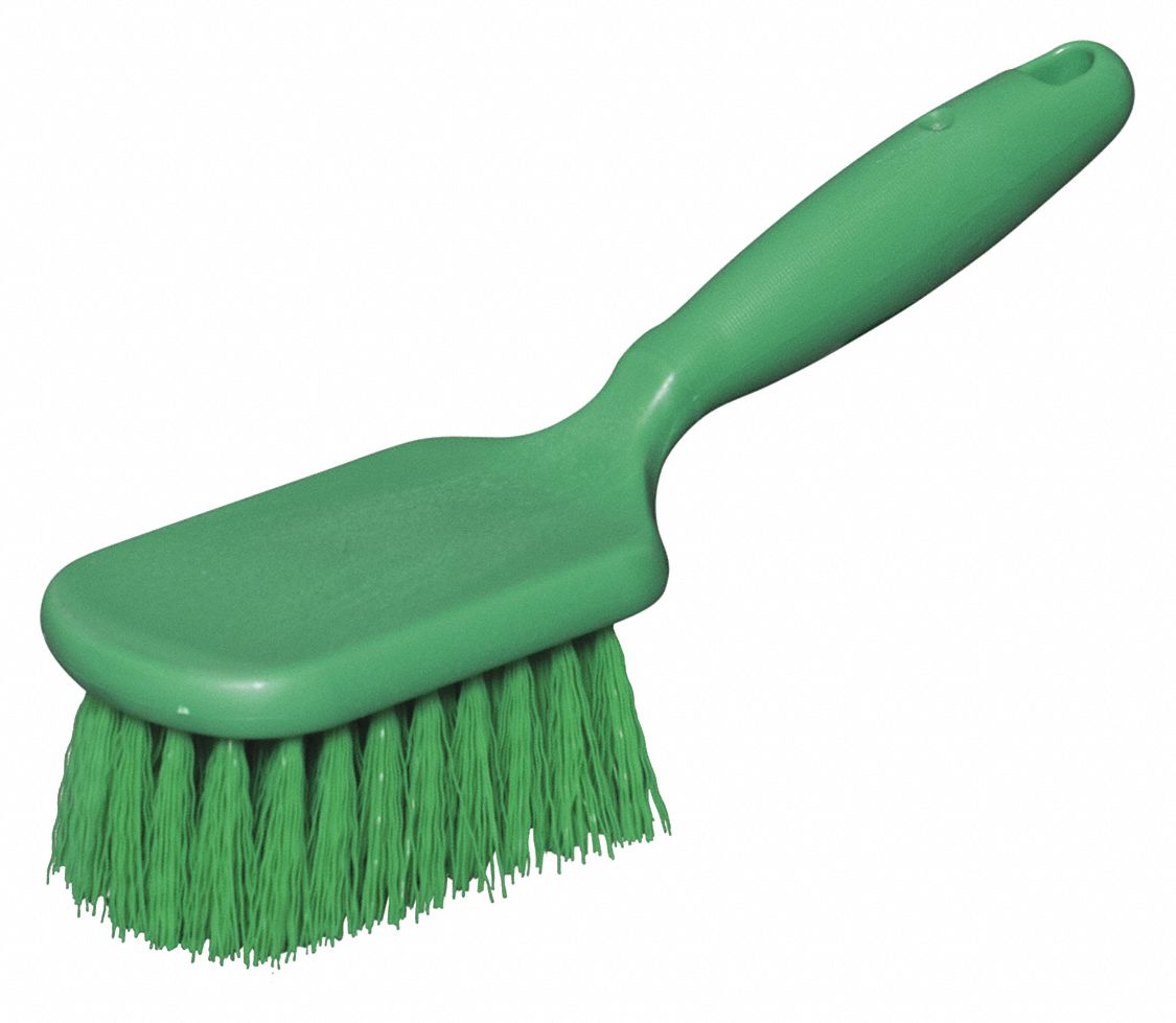 BROSSE RECURER,POLY,POIGNEE COURTE