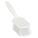 SCRUB BRUSH,POLY,SHORT HANDLE