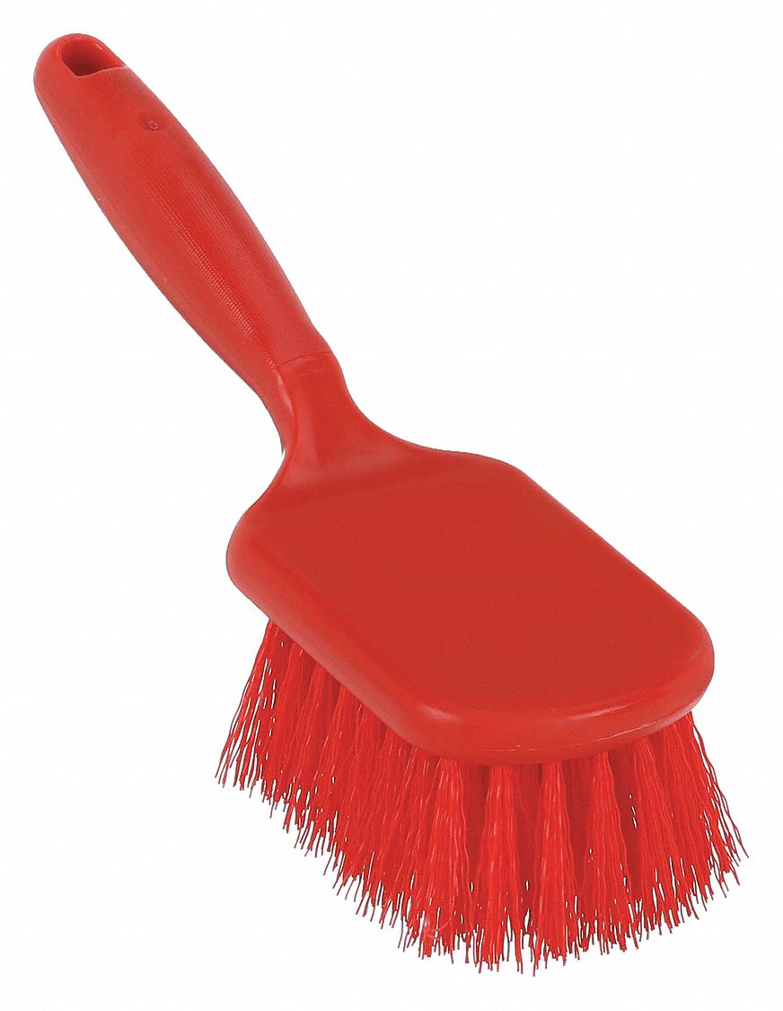 BROSSE RECURER,POLY,POIGNEE COURTE