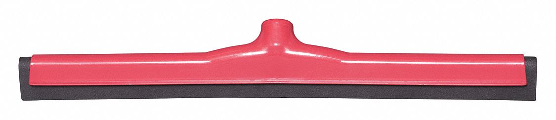 FLOOR SQUEEGEE,DOUBLE,RED,21-1/2" W