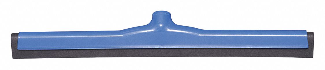 FLOOR SQUEEGEE,DOUBLE,BLUE,21-1/2" W