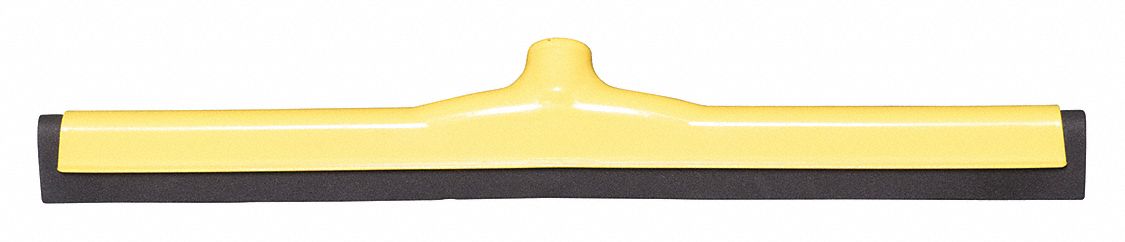 FLOOR SQUEEGEE,DOUBLE,YELLOW,21-1/2" W