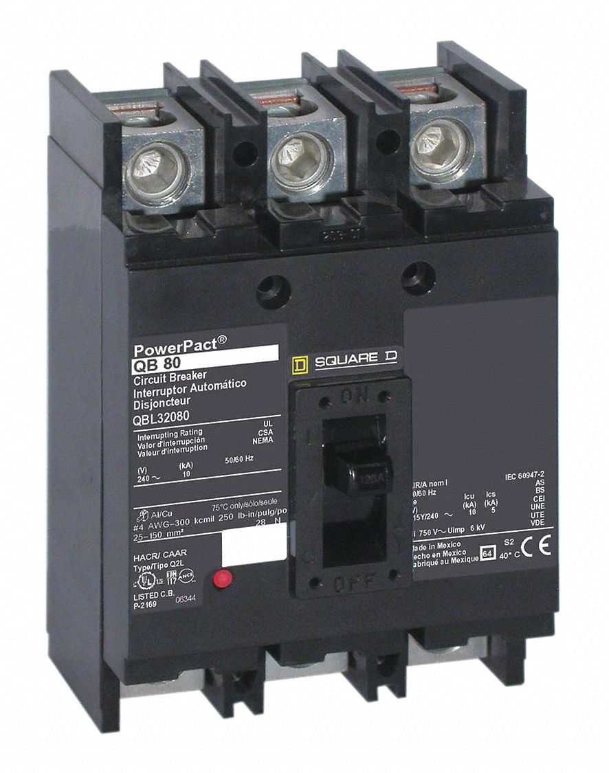 SQUARE D Molded Case Circuit Breaker 240V 250A - 48M405|QBL32250 - Grainger