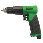 Drill,Air-Powered,Pistol Grip,3/8 in