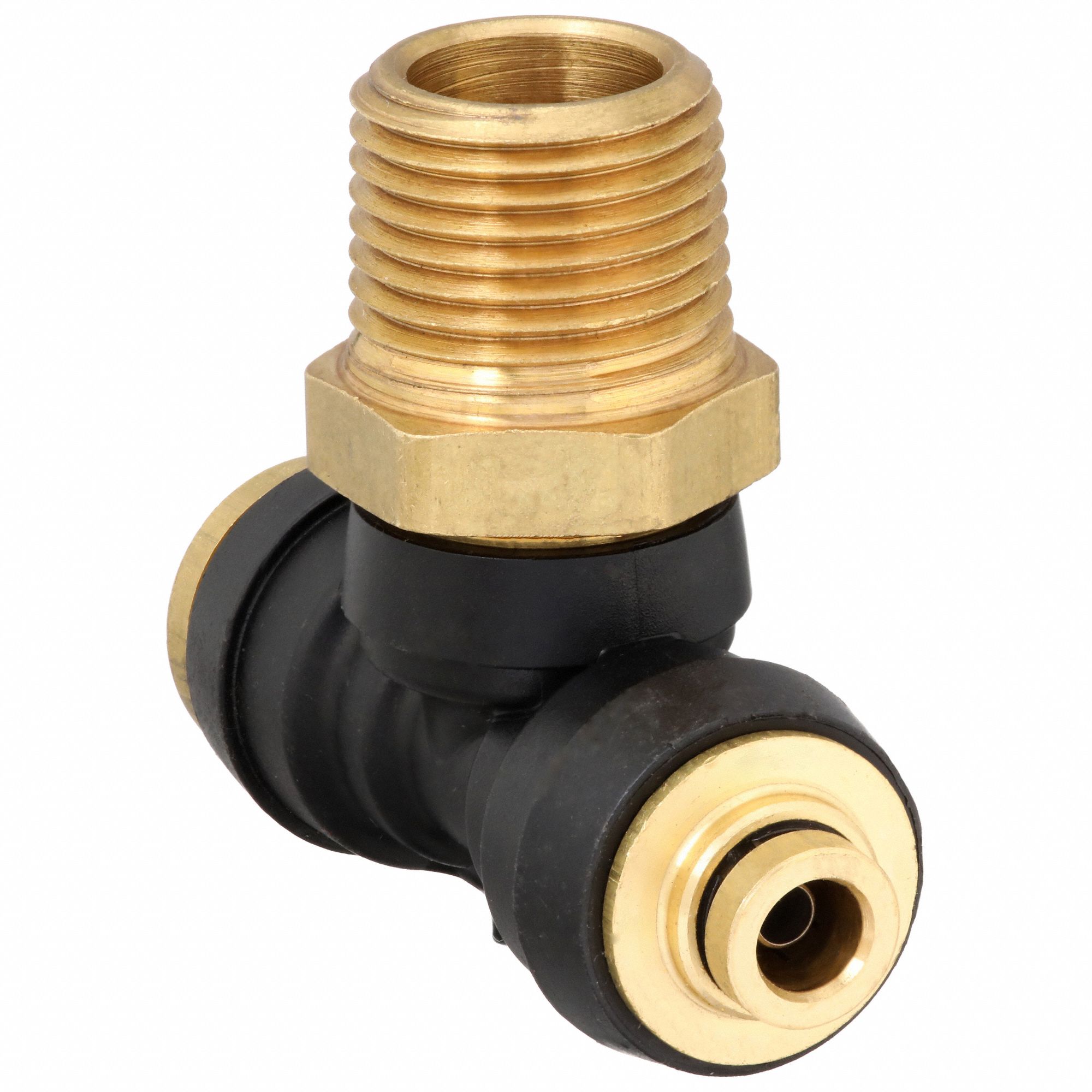 Male Branch Tee, Nylon, 1/2 in. Pipe Size