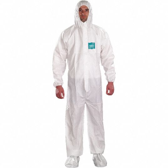 ALPHATEC, S, Microporous Film Laminate, Coveralls - 48MC27|WH18-B-92 ...