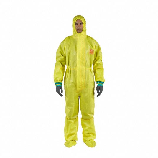 MICROCHEM Chemical Resistant Coveralls: AlphaTec® 3000, Light Duty ...