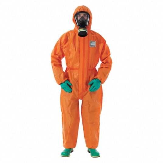 ANSELL Chemical Resistant Coveralls: AlphaTec® 5000, Heavy Duty, Taped ...