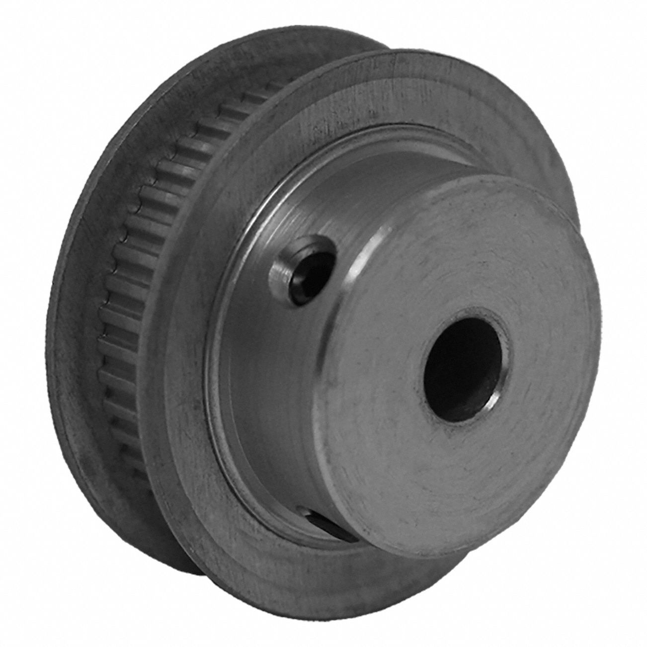 Timing Pulley: Trapezoidal, Fixed, MXL For Belt Trade Size, For 1/4 in Belt Wd