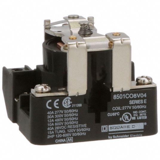 SQUARE D, Relay - 48N368|8501CO8V04 - Grainger