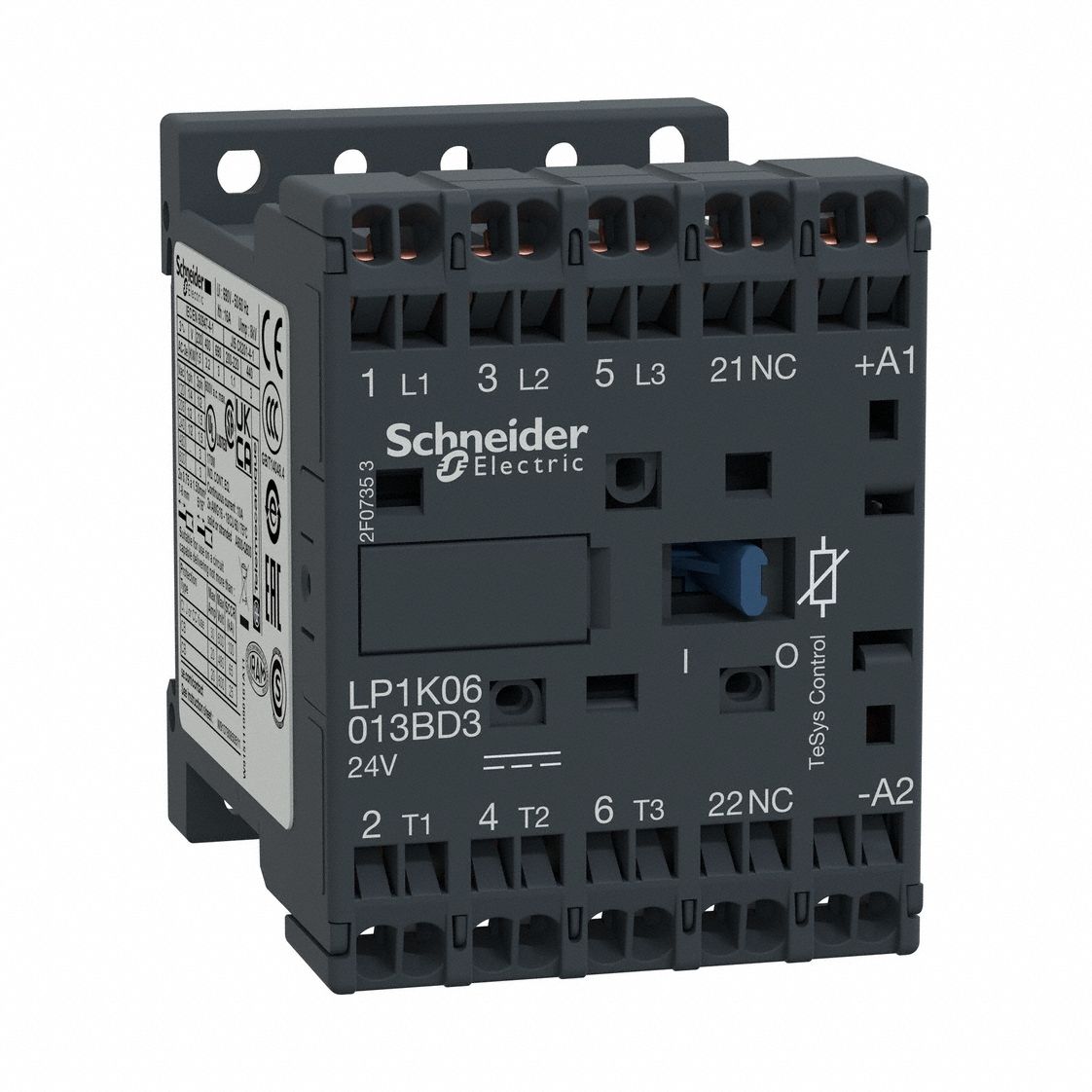 IEC Magnetic Contactor, 24VDC Coil, 6A