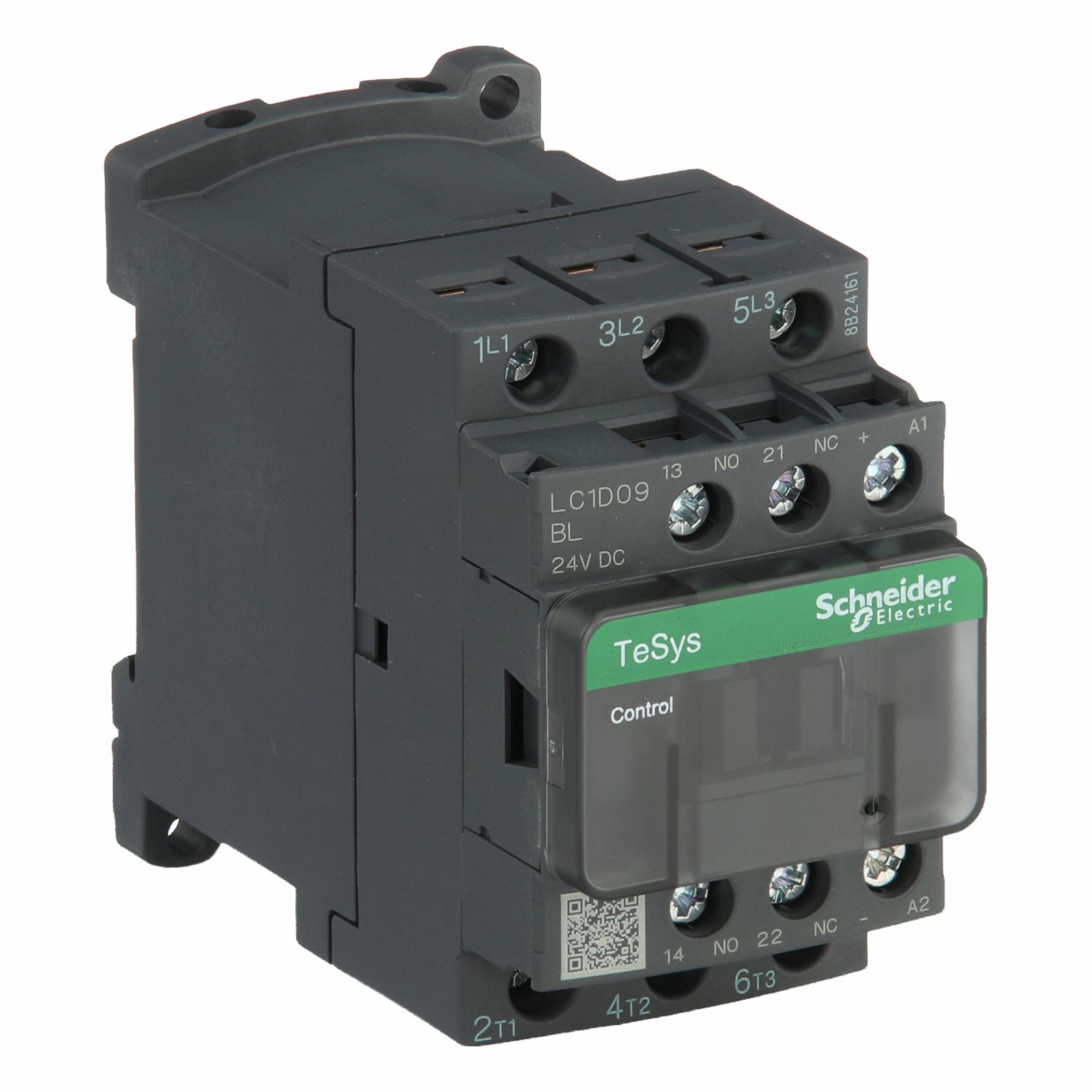 SCHNEIDER, Non-Reversing, 3 Poles, IEC Magnetic Contactor - 48N936