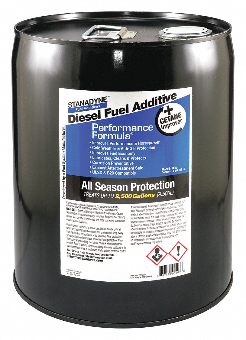 STANADYNE Diesel Fuel Additive, 5 gal., Gravity 0.92 48NT8438567P