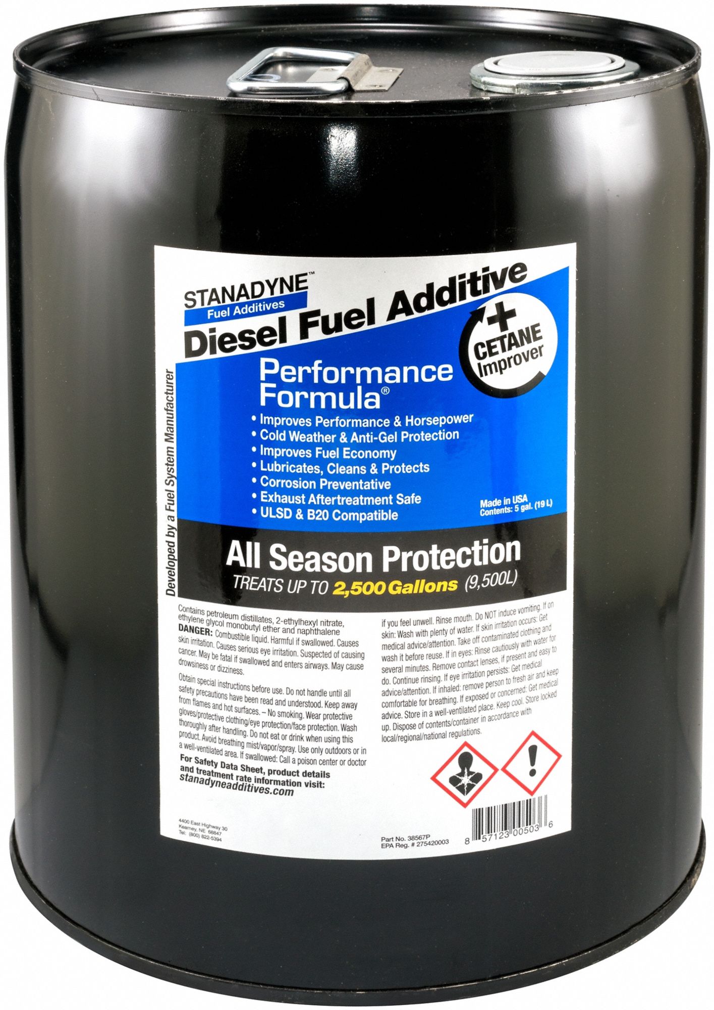Diesel Fuel Additive: Additive, 5 gal Size