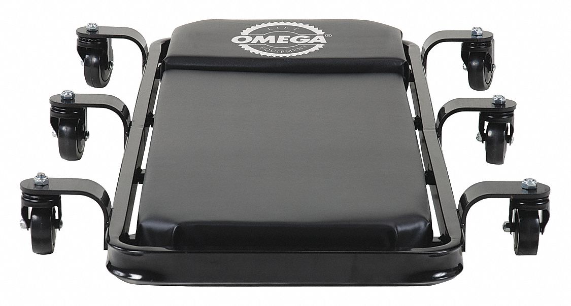 CREEPER, HEAVY-DUTY, 400 LB MAX LOAD CAPACITY, 4 IN H RANGE, STEEL, 26-1/4 IN W