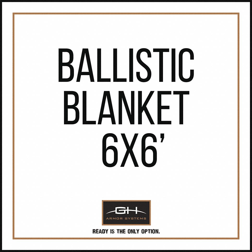 Ballistic Blanket, External, 6 in. x 6 in.