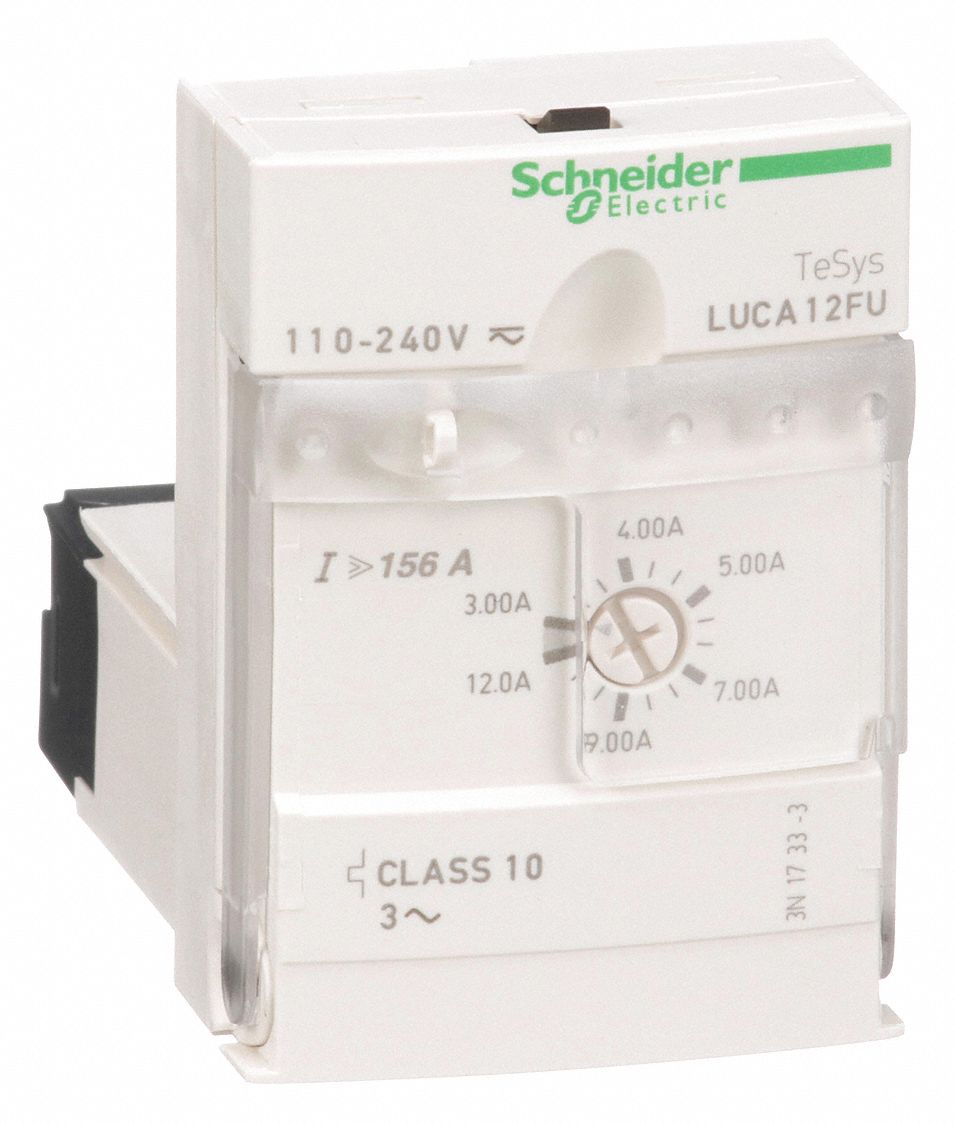 OVERLOAD MODULE, 110 - 240V AC/DC, 3 A TO 12 A CURRENT RANGE