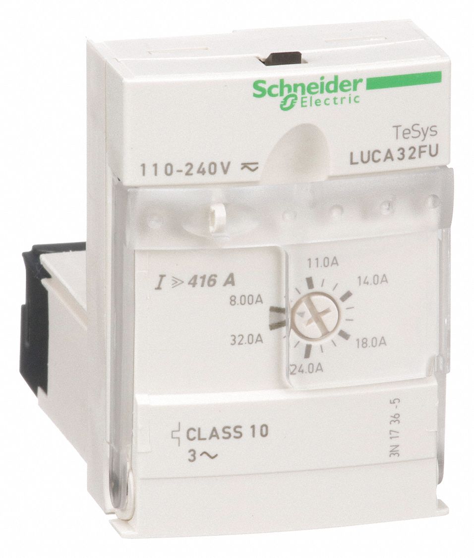 OVERLOAD MODULE, 110 - 240V AC/DC, 8 A TO 32 A CURRENT RANGE