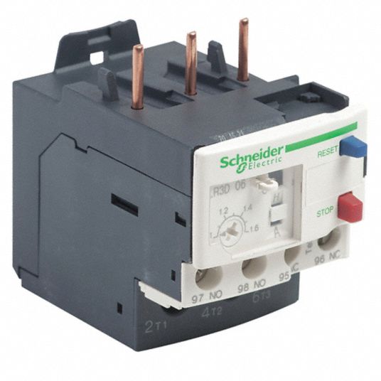 Bimetallic Overload Relay 600V 17A Iec - 48P876|LR3D06 - Grainger