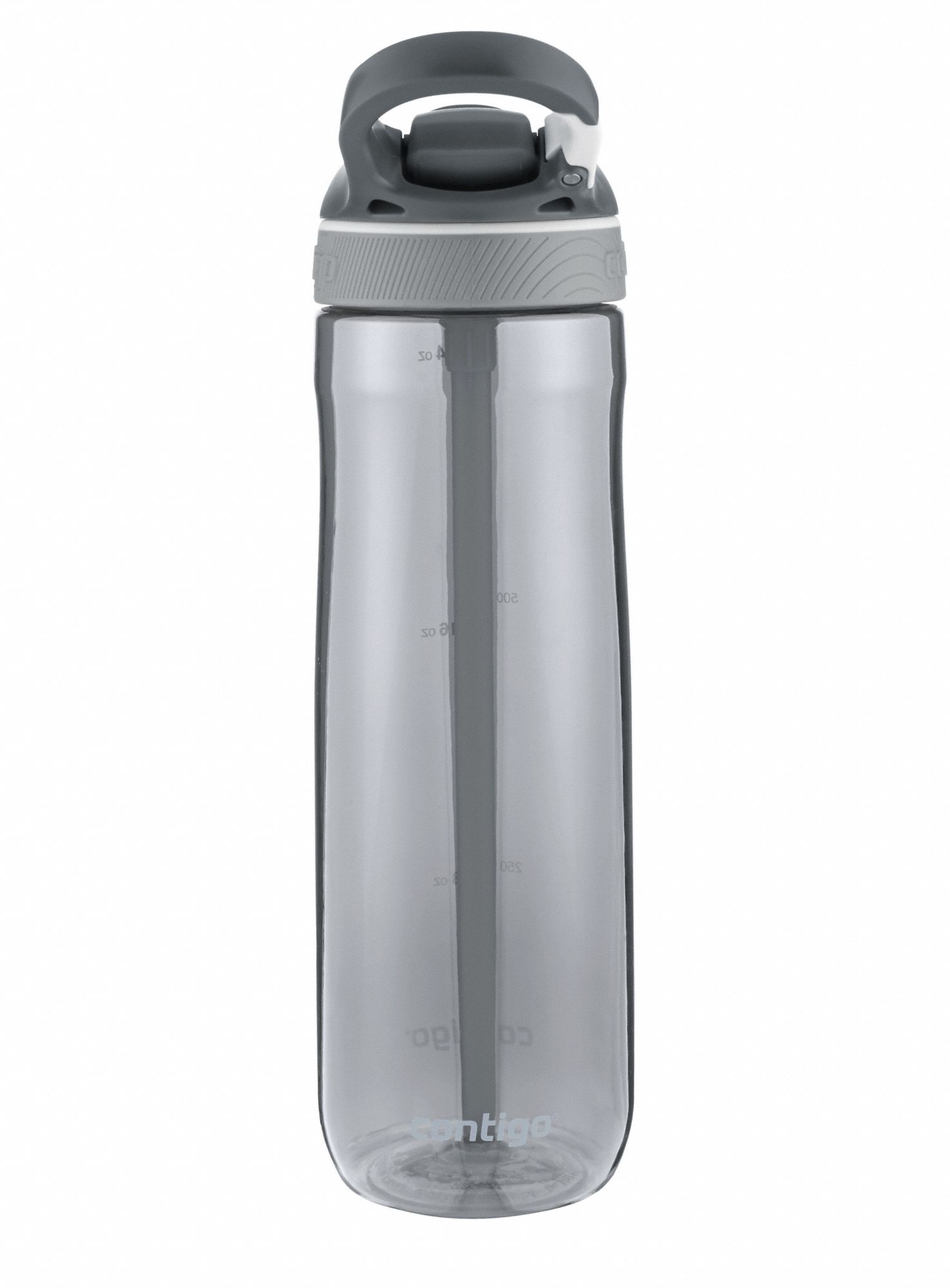 CONTIGO Water Bottle, 24 oz Smoke/Gray Plastic - 48PD61|71246 - Grainger