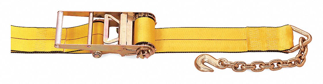 TIE DOWN STRAP,RATCHET,POLY,30 FT.