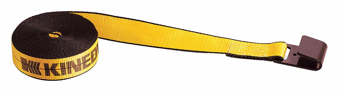 Highland 1846000 30 Industrial Grade Winch Strap with Flat Hook 