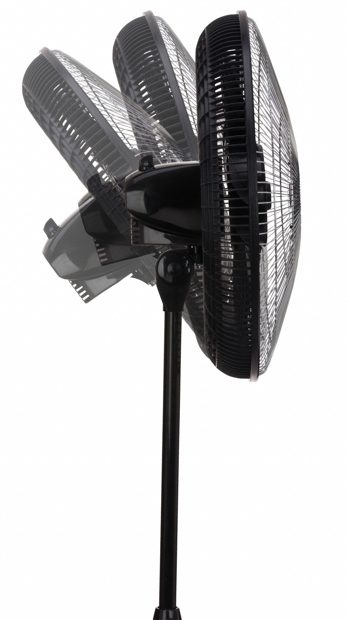 AIR KING 18 in Pedestal Fan, Oscillating, 120 V AC, Number of Speeds 3