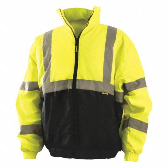 OCCUNOMIX, U, ANSI Class 3, Jacket - 48PY62|LUX-250-JB-BYL - Grainger