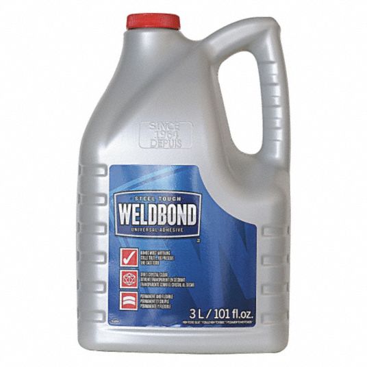 WELDBOND Glue: Gen Purpose, Interior/Exterior, 2 fl oz, Tube, Clear