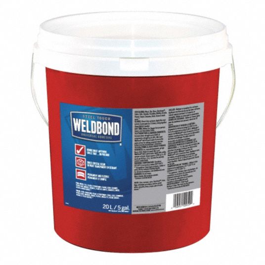 WELDBOND, Gen Purpose, Interior/Exterior, Glue - 48PZ14