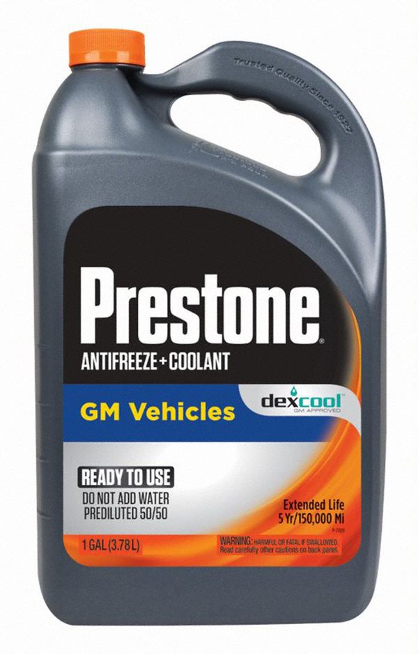 PRESTONE Antifreeze Coolant 1 gal Size, Plastic Bottle, ReadytoUse