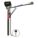 DAVIT CRANE, 1000 LBS LD CAP, DC, 360 DEGREE SWIVEL, SILVER, 27.5 X 42IN, 40 X 67IN, 3.80IN DIA, STL