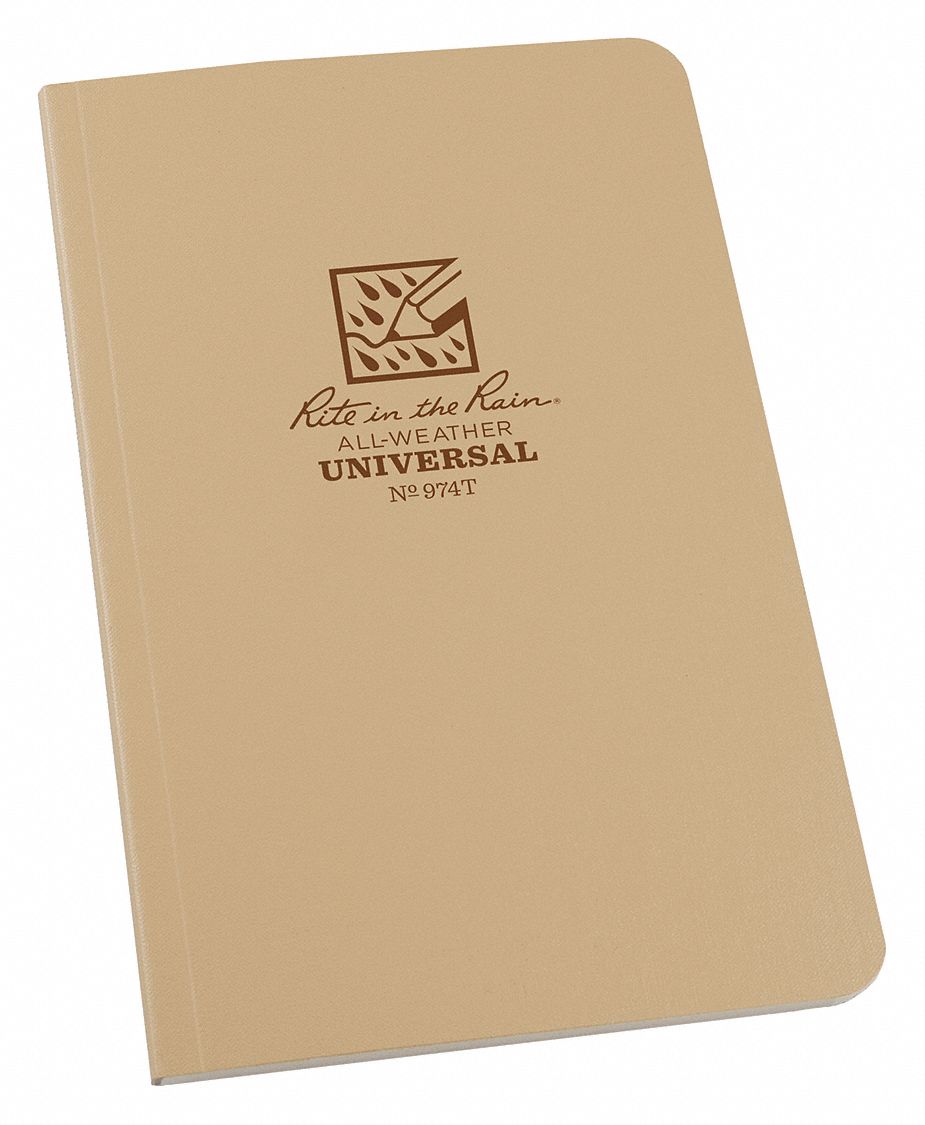 All Weather Notebook Nonwirebound