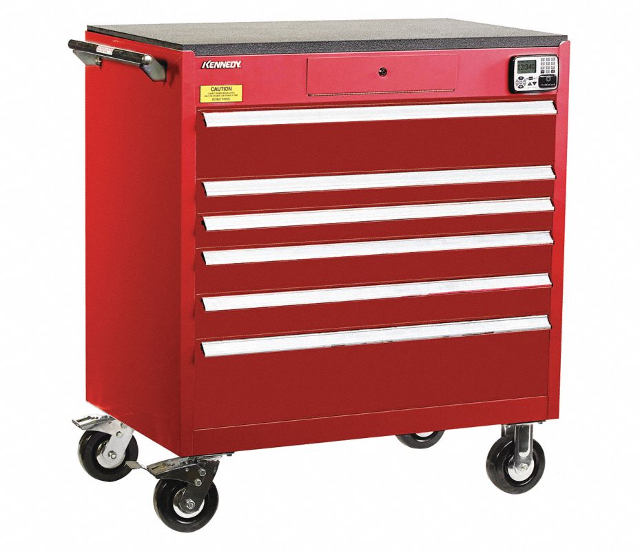 KENNEDY Móvil con 6 cajones Móviles para Herramientas 54DM69 39026EKR