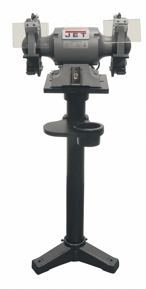 JET, For 8 in Max. Wheel Dia., For 1 in Max. Wheel Thick, Bench Grinder 48RJ30577102K Grainger