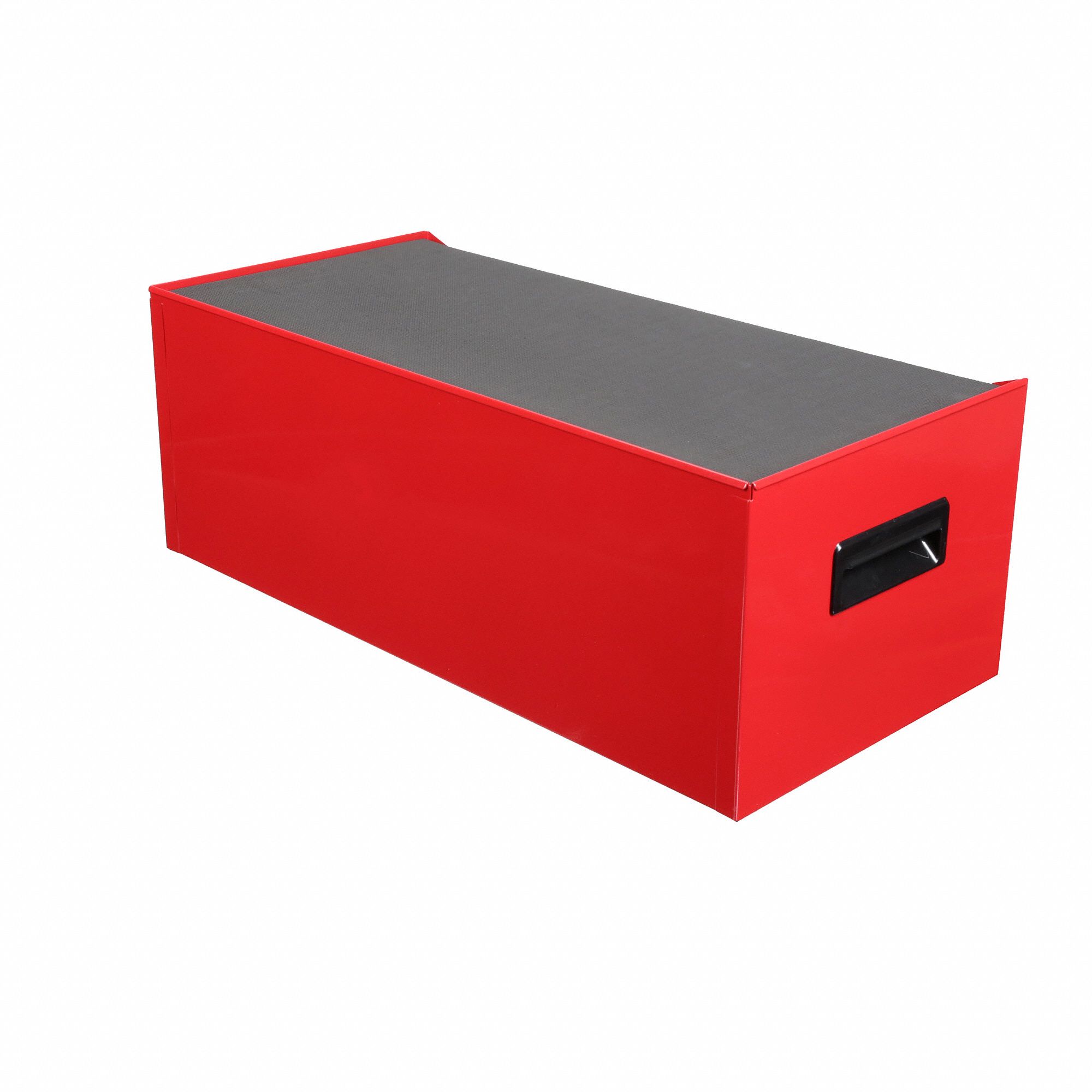 WESTWARD Tool Box: 20 in Overall Wd, 8 in Overall Dp, 9 in Overall Ht,  Padlockable, Red